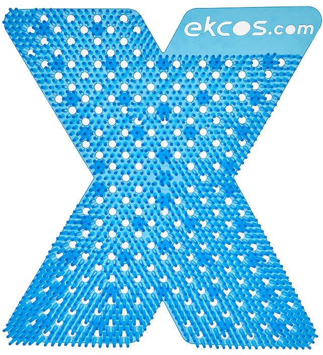 Ekcos Xcrën HD - 60+denní biorozložitelné antisplash sítko do pisoáru, vůně oceán, 2 ks