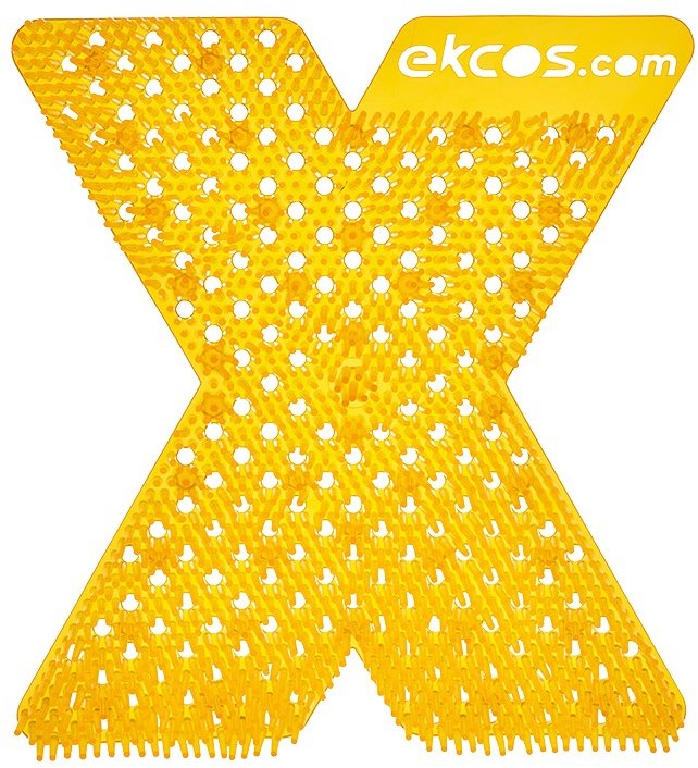 Ekcos Xcrën HD - 60+denní biorozložitelné antisplash sítko do pisoáru, vůně tropické ovoce, 2 ks