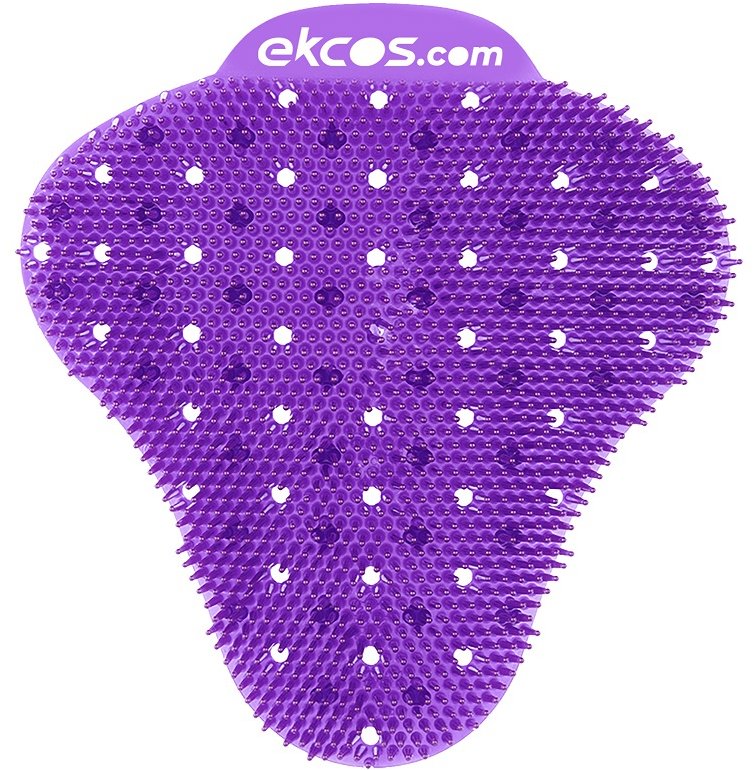Ekcos Ekcoscreen - 60+denní biorozložitelné antisplash sítko do pisoáru, vůně lesní plody, 2 ks