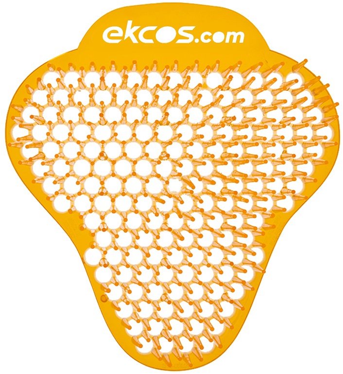 Ekcos Üro Lite - 30denní biorozložitelné mini antisplash sítko do pisoáru, vůně tropické ovoce, 2 ks