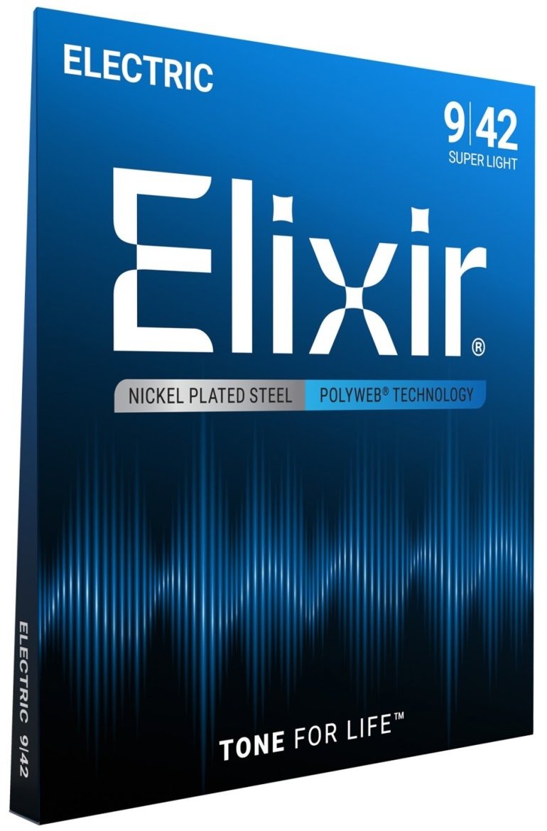 Elixir 12000 Polyweb Nickel 9-42 Super Light