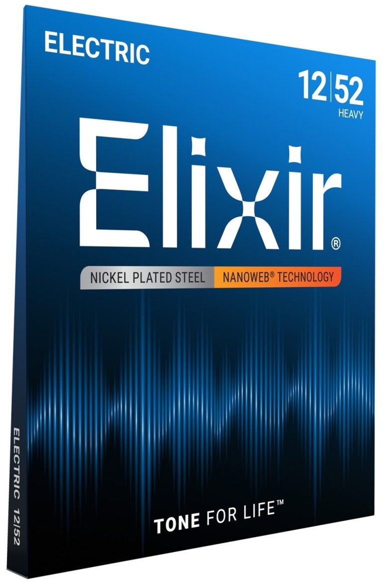 Elixir 12152 Nanoweb Nickel 12-52 Heavy