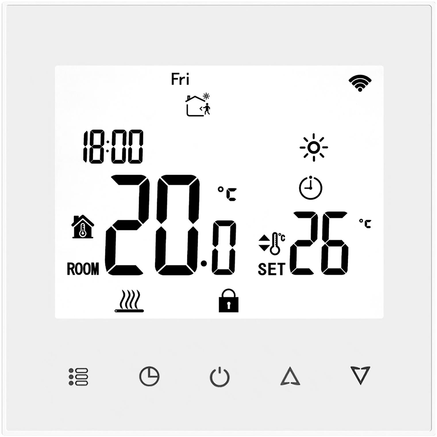 ELEKTROBOCK Termostat PT740W-EI WiFi - bílý