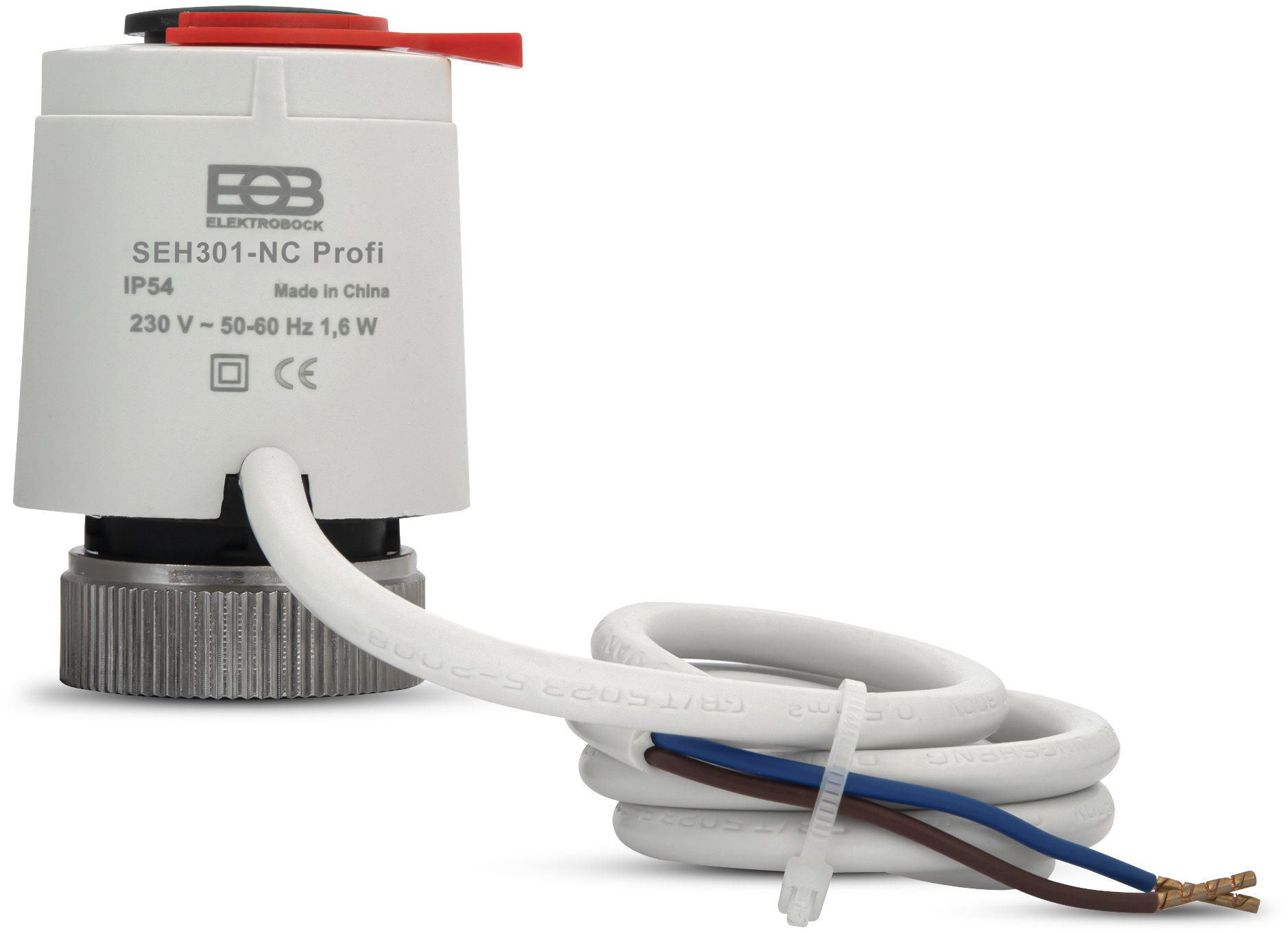 ELEKTROBOCK Termostatická hlavice SEH301-NC Profi 230VAC