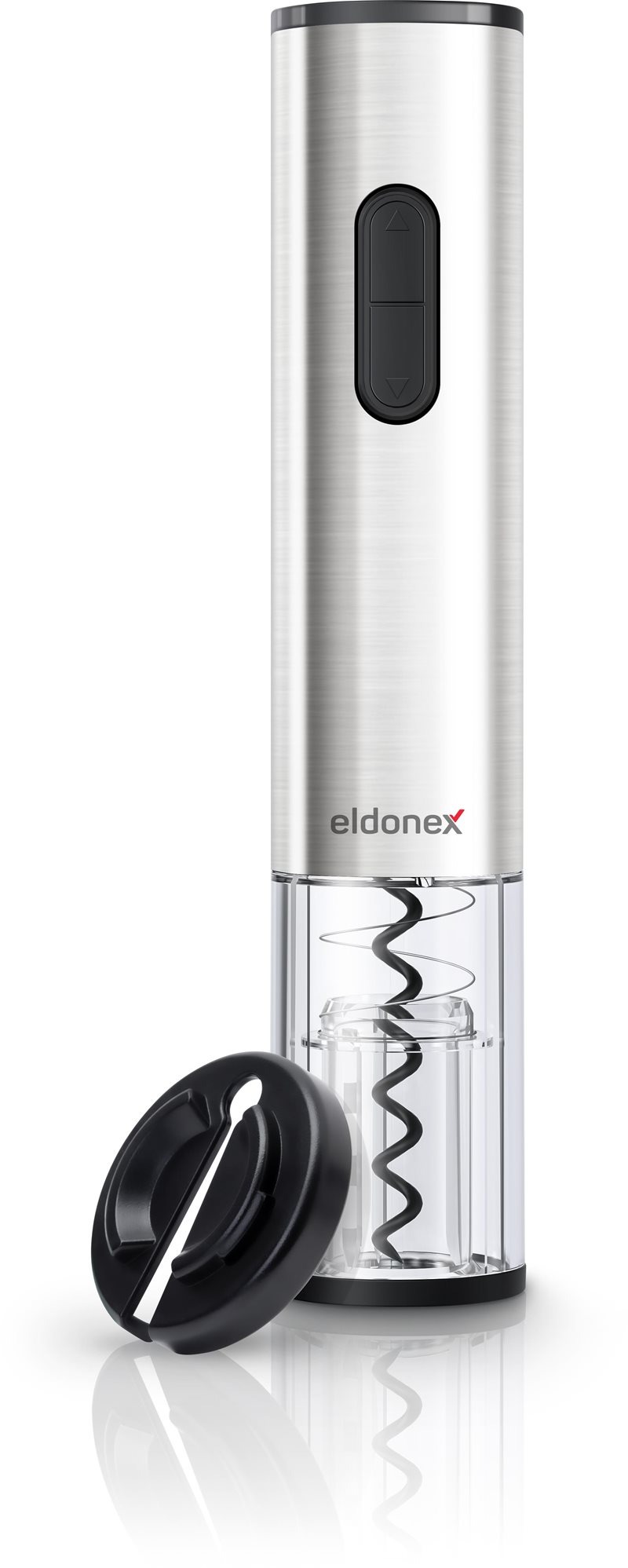 ELDONEX WineSpin Premium elektrický otvírák na víno, stříbrný