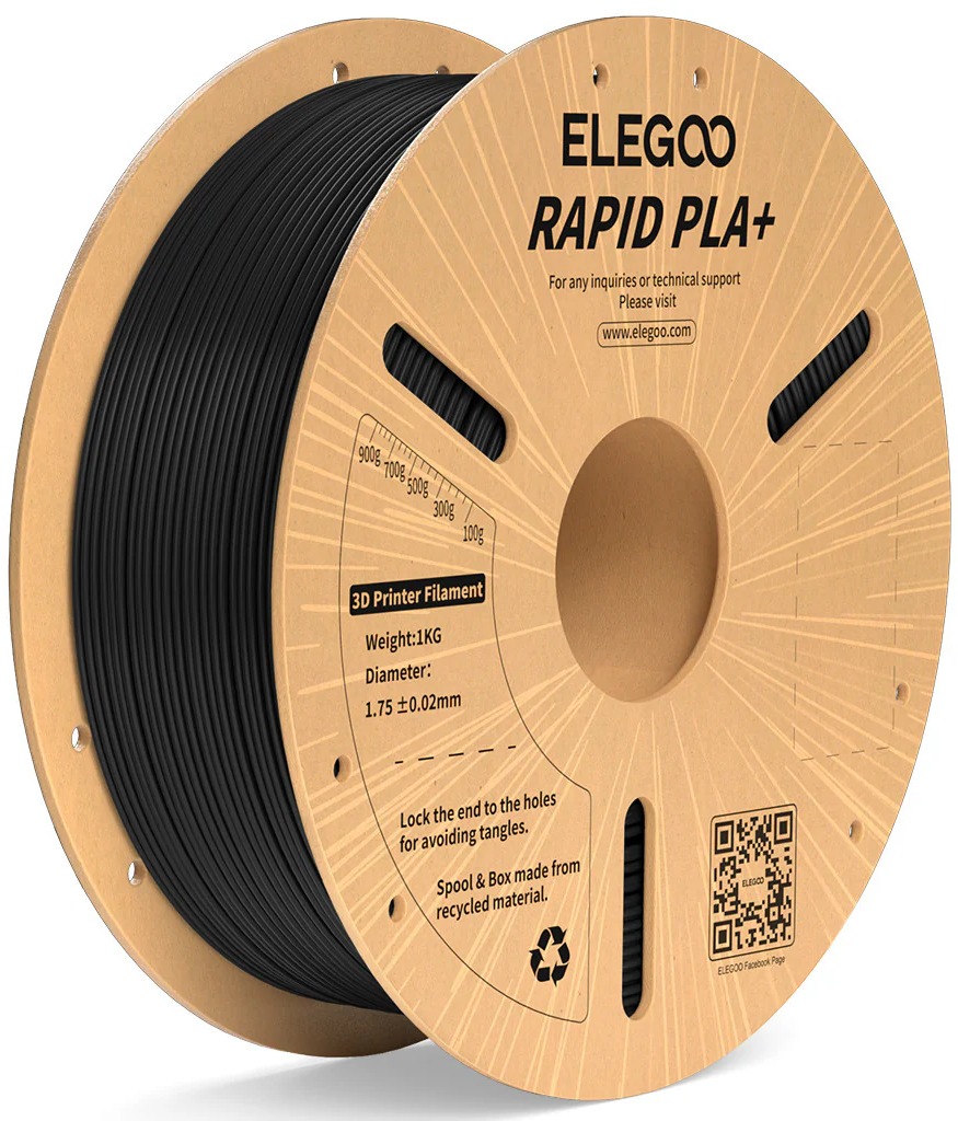 Elegoo RAPID PLA+ 1kg Black
