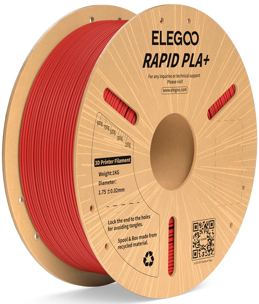 Elegoo RAPID PLA+ 1kg Red