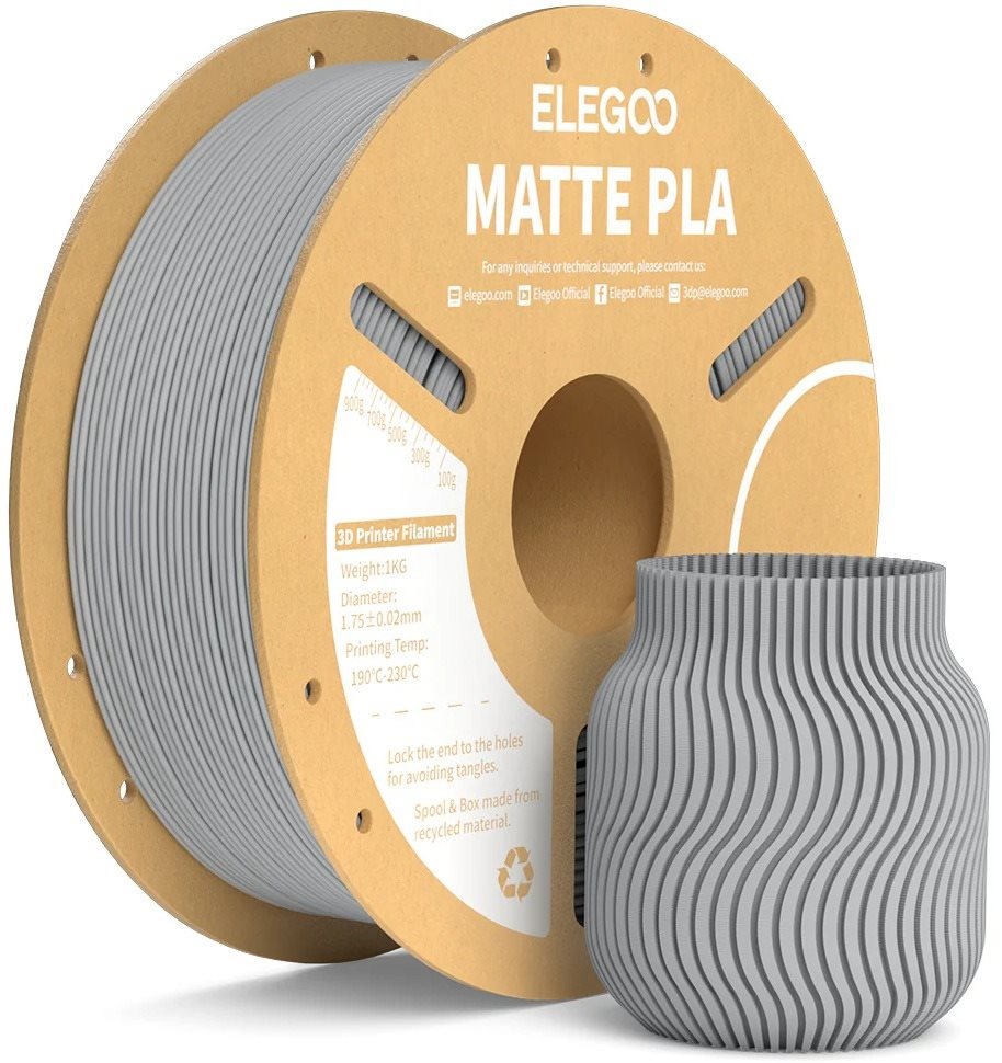 Elegoo PLA MATTE 1kg Slate Grey