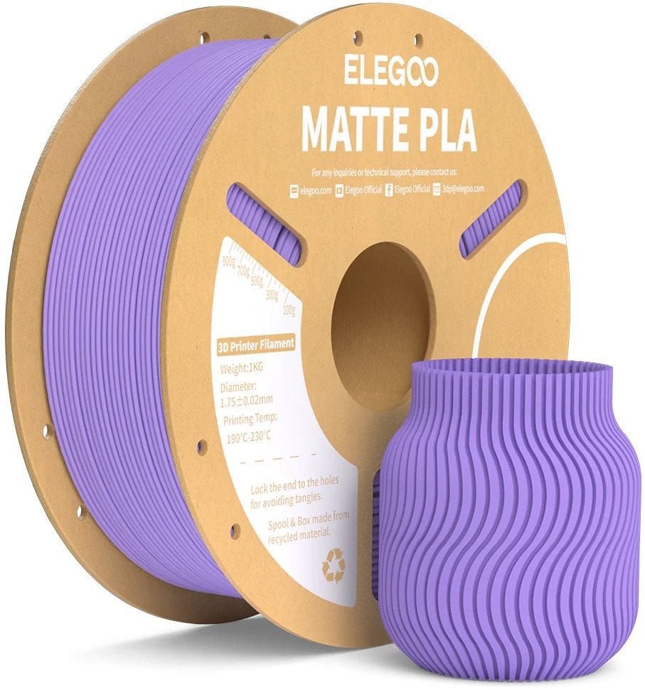 Elegoo PLA MATTE 1kg Lavender Purple