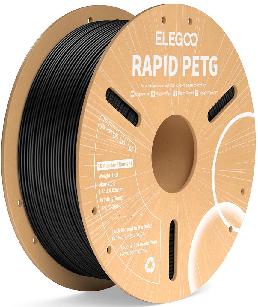 Elegoo RAPID PETG 1kg Black