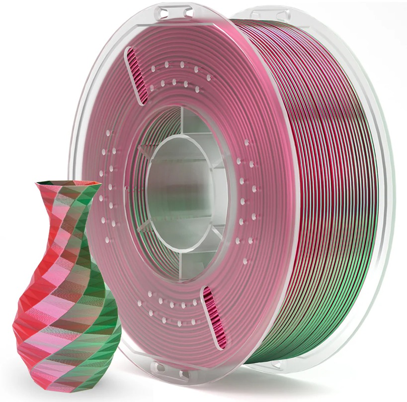 Elegoo PLA SIlk,  Green Red 1kg