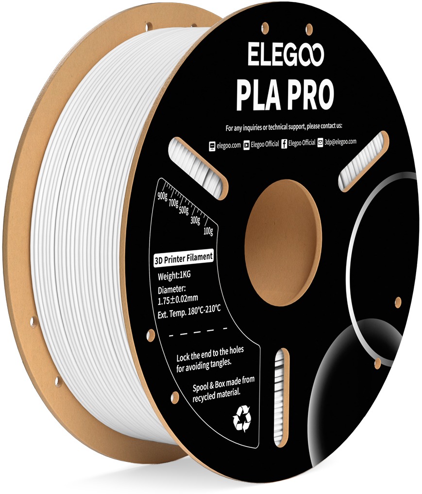 Elegoo PLA PRO, White 1kg
