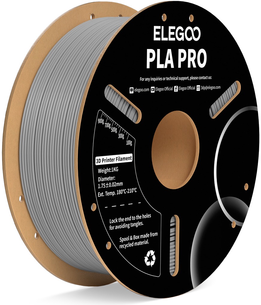 Elegoo PLA PRO, Grey 1kg