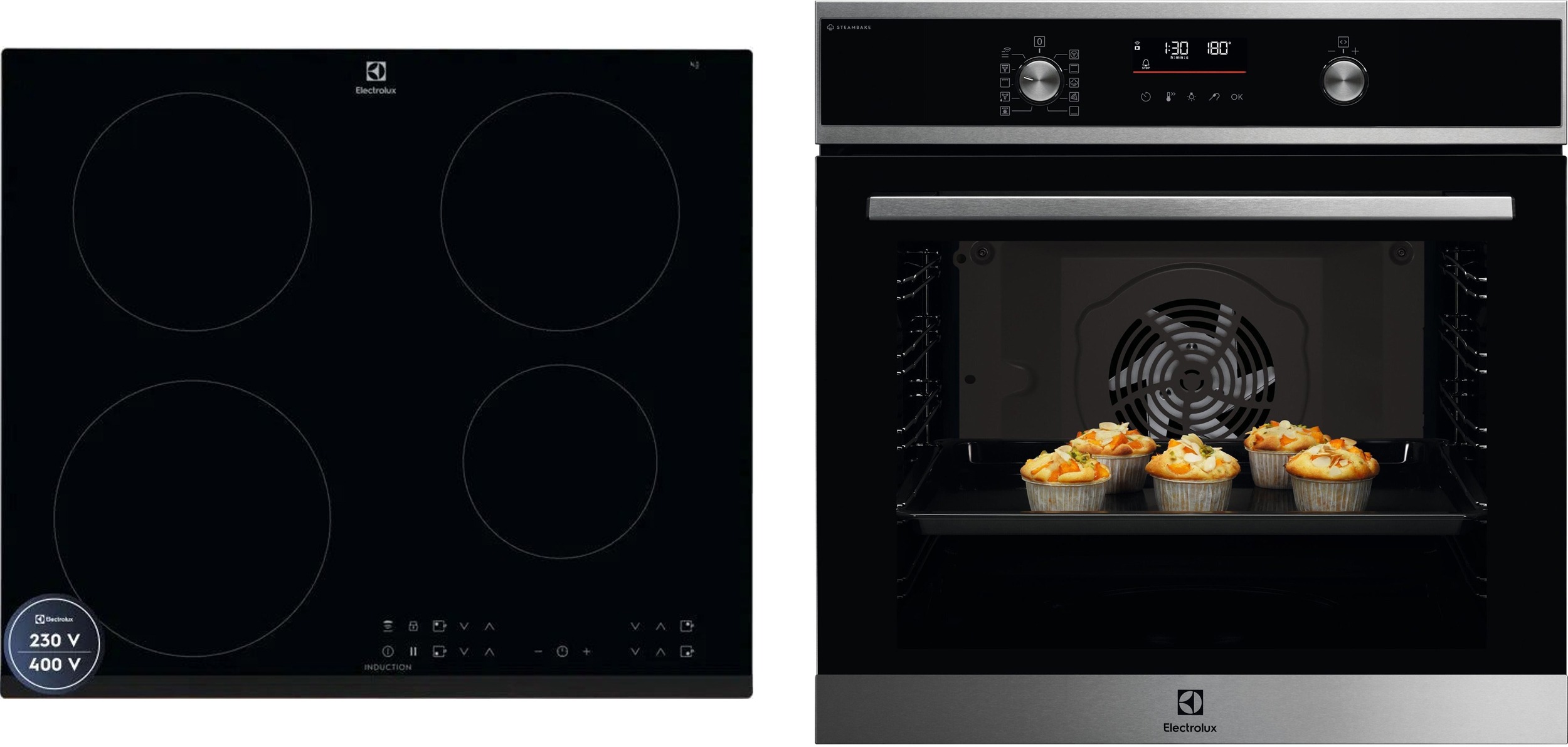 ELECTROLUX 600 SteamBake EOD6F77WX + LIR60433B