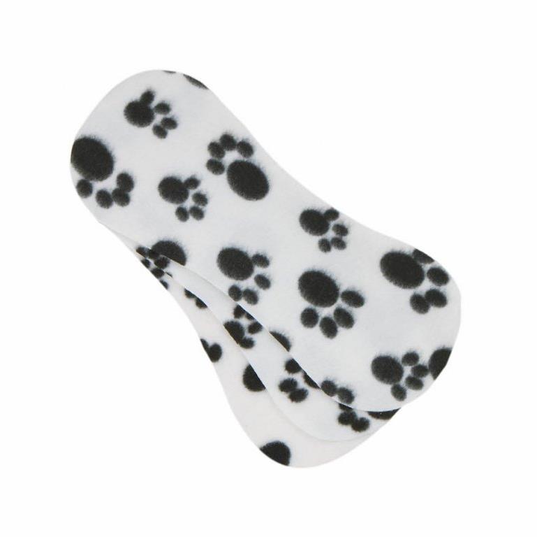Ella´s House Bum liners fleese Black paw 3 ks - separační plena