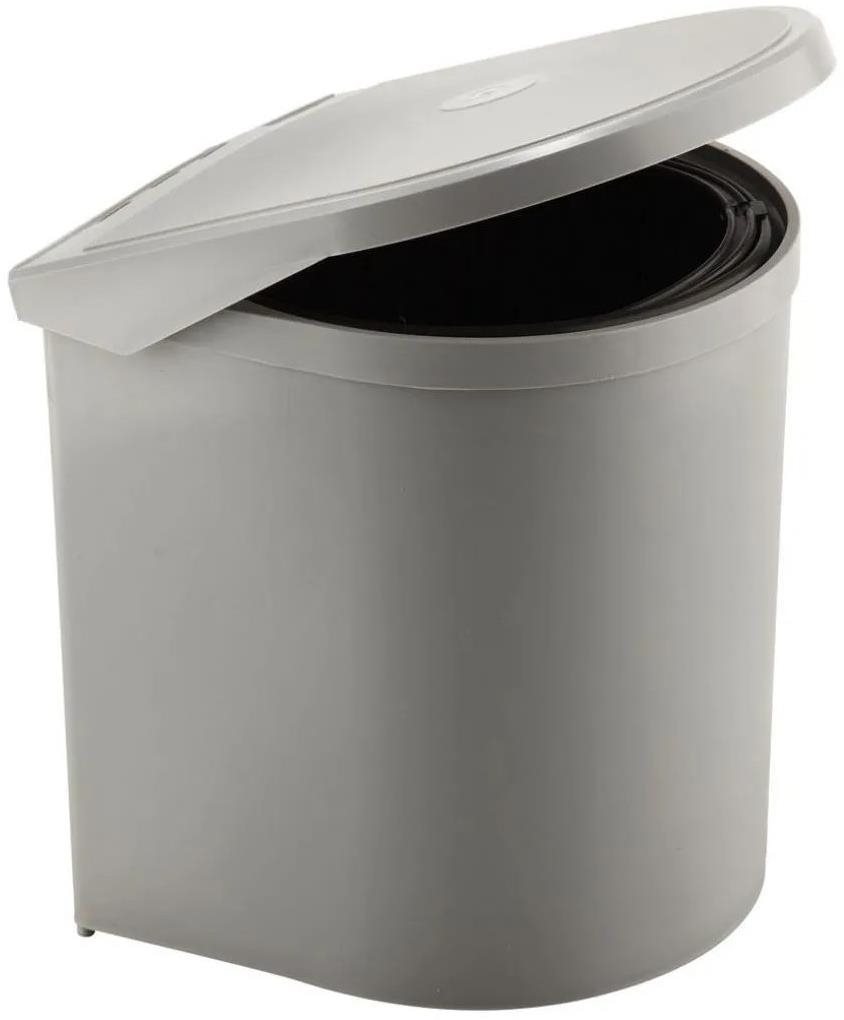 Elletipi Vestavný odpadkový koš RING - na dvířka, 10 L, plastový, PP602/1 C10