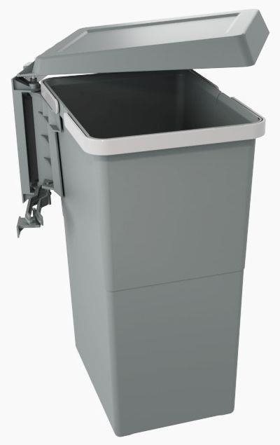 Elletipi Vestavný odpadkový koš SWING 2.0 - na dvířka, 24 L, PBN A SG44