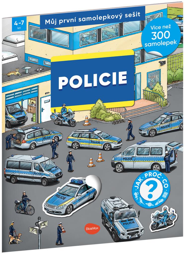 Ella&Max Můj první samolepkový sešit, Policie