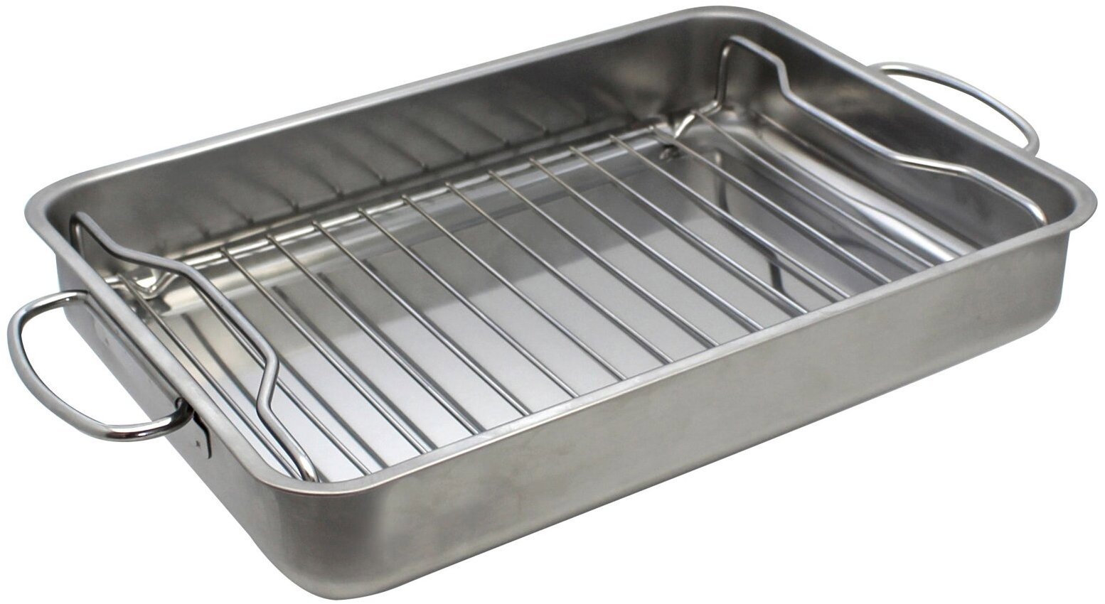 ELO Basic Pekáč s grilovacím roštěm 34 × 24 × 5,5 cm, nerezový