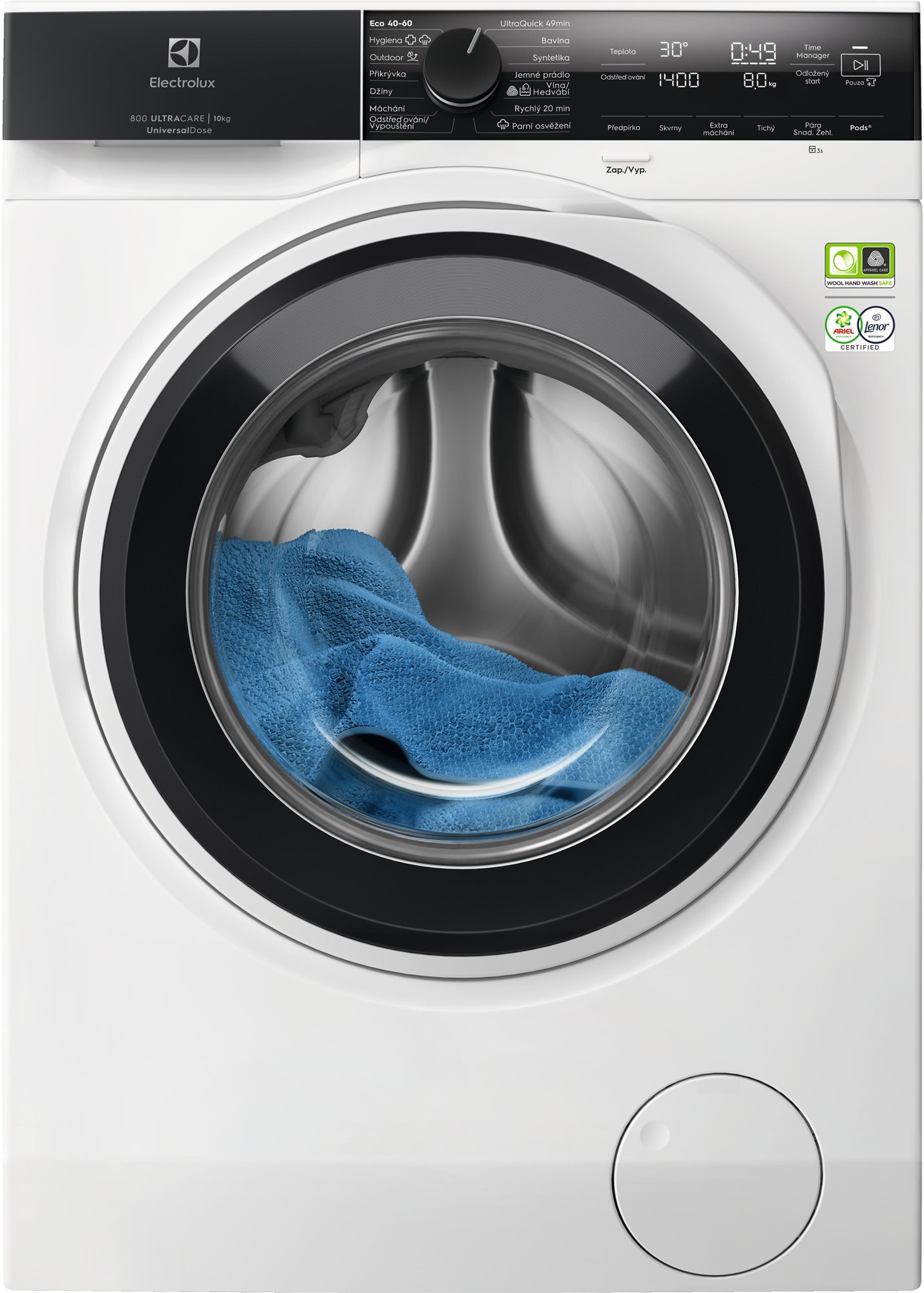 ELECTROLUX 800 UltraCare UniversalDose EW8F4414GUC