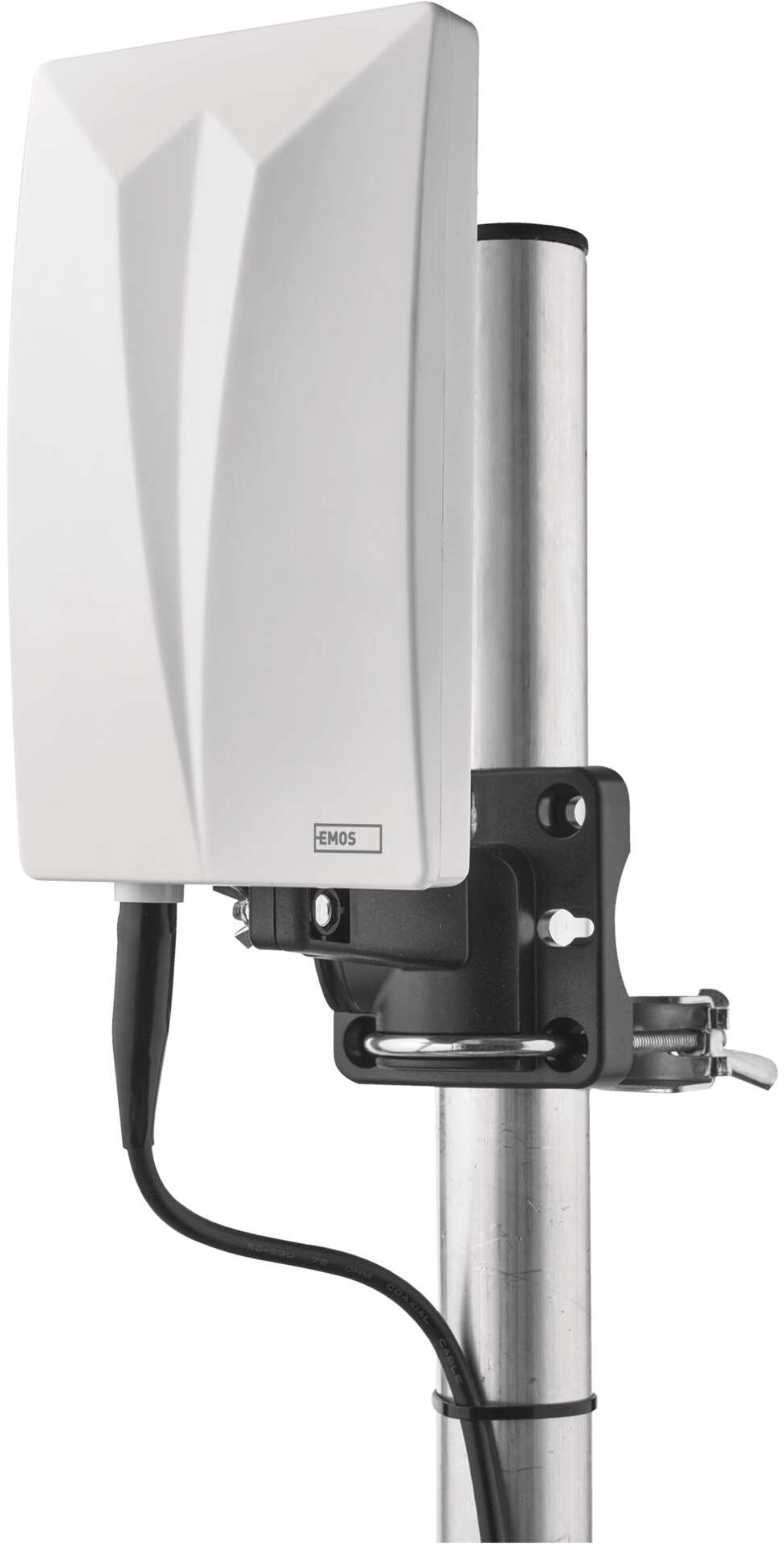 EMOS Anténa univerzální Village Camp–V400, DVB-T2, FM, DAB, filtr LTE/4G/5G
