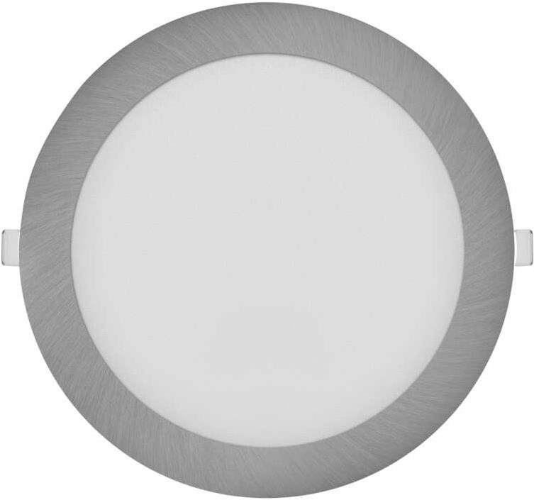 EMOS LED podhledové svítidlo NEXXO stříbrné, 22,5 cm, 18 W, teplá/neutrální bílá