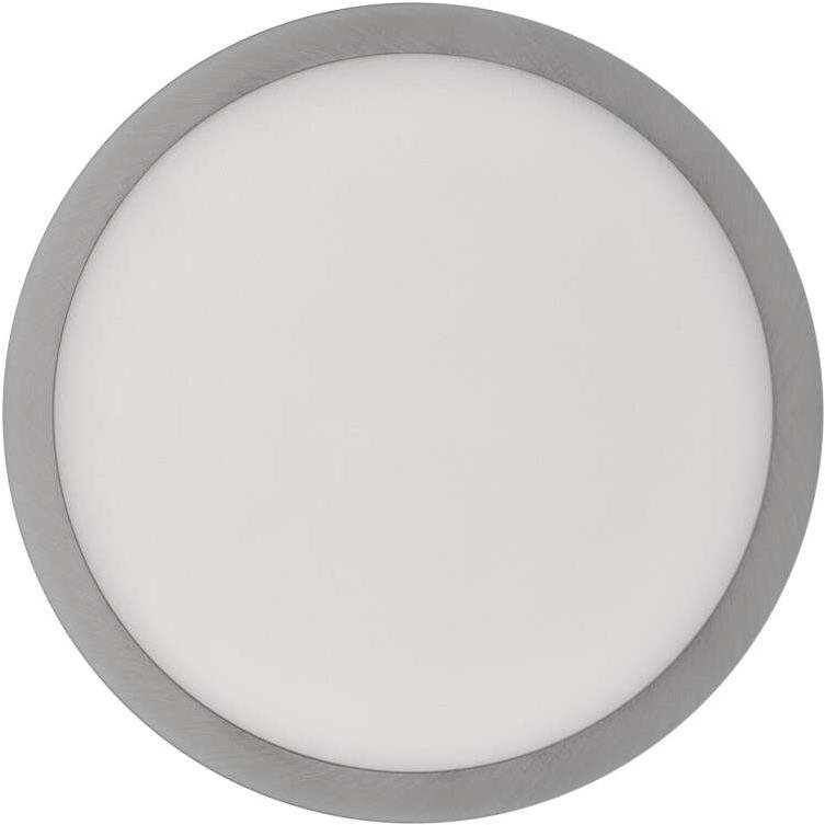 EMOS LED svítidlo NEXXO broušený nikl, 17 cm, 12,5 W, teplá/neutrální bílá