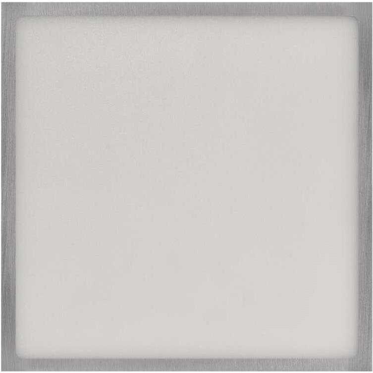 EMOS LED svítidlo NEXXO broušený nikl, 30 x 30 cm, 28,5 W, teplá/neutrální bílá