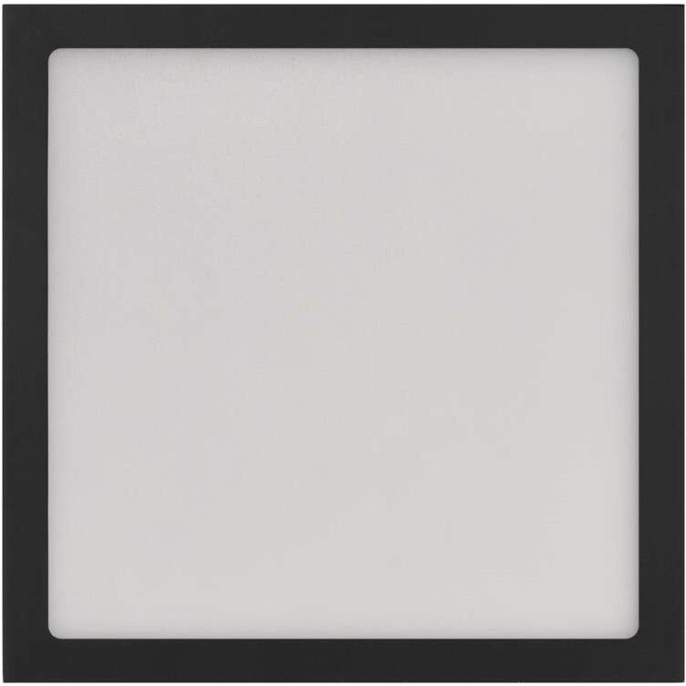 EMOS LED svítidlo NEXXO černé, 17 x 17 cm, 12,5 W, teplá/neutrální bílá