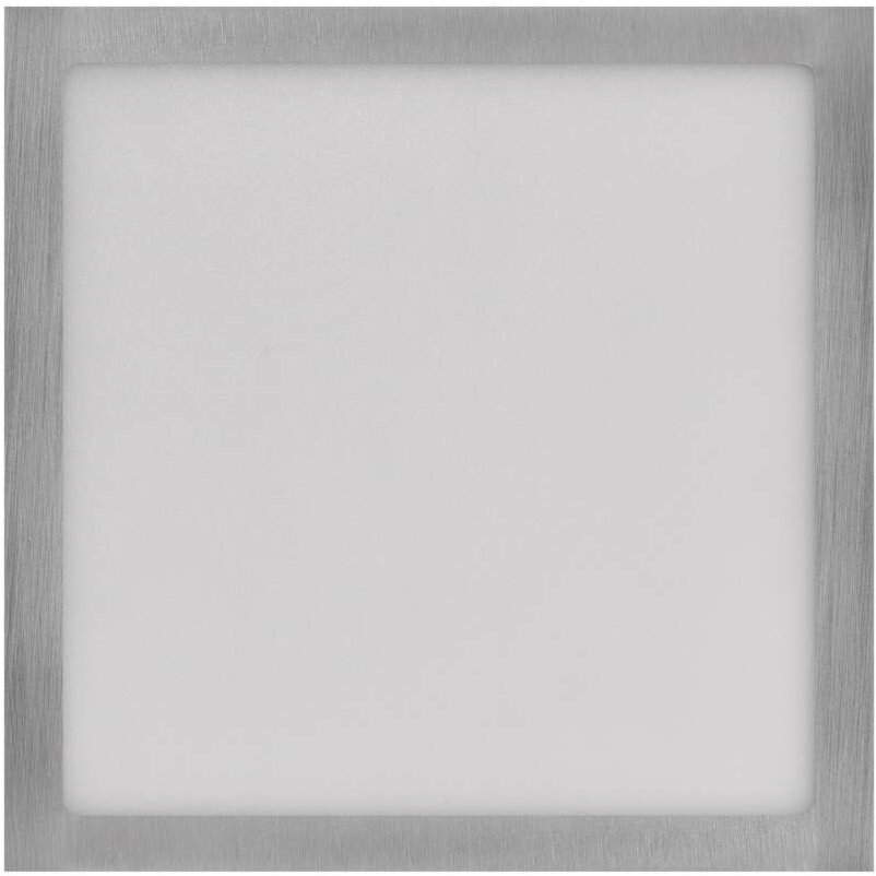 EMOS LED svítidlo NEXXO broušený nikl, 17 x 17 cm, 12,5 W, teplá/neutrální bílá