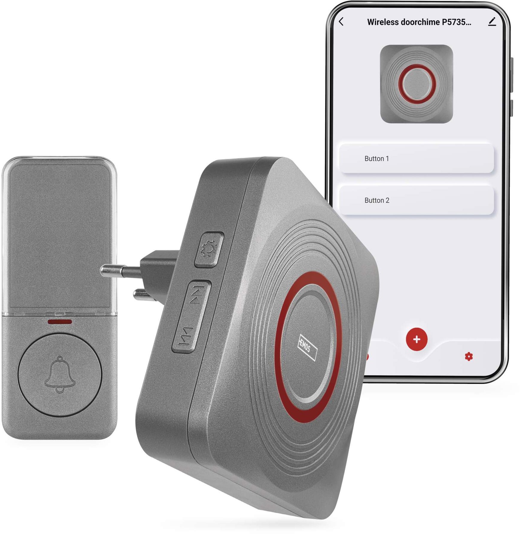 EMOS GoSmart P5735SS domovní bezdrátový do zásuvky s Wi-Fi