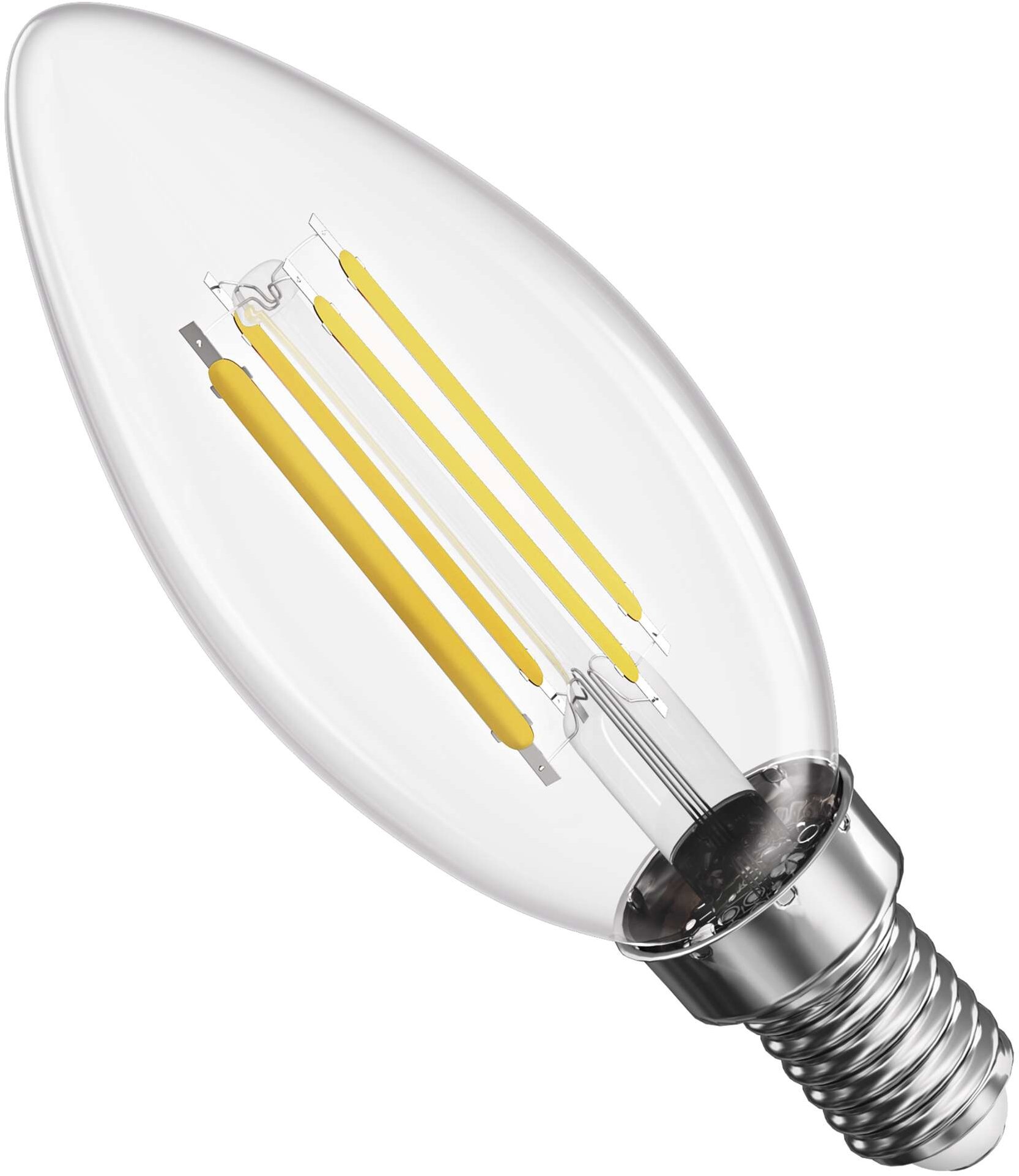 EMOS Filament svíčka, E14, 5,9 W (60 W), 806 lm, teplá bílá