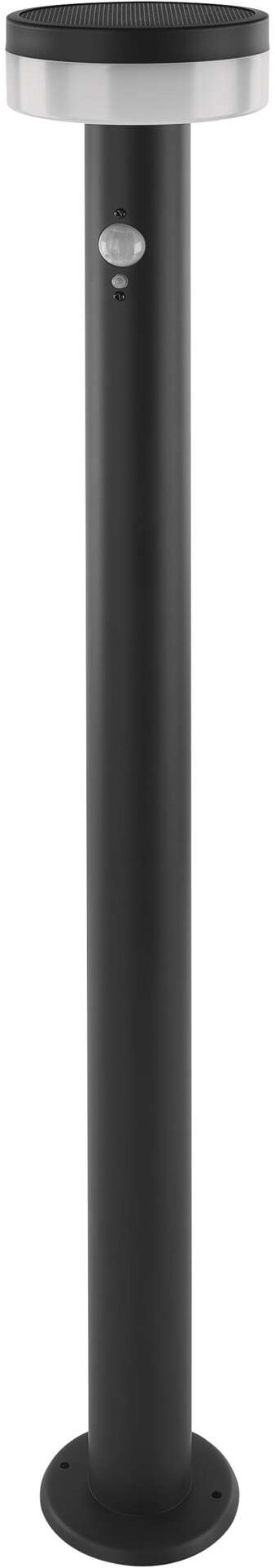 EMOS TERION LED solární sloupkové, s čidlem soumraku, 12.5 × 12.5 × 80.5 cm