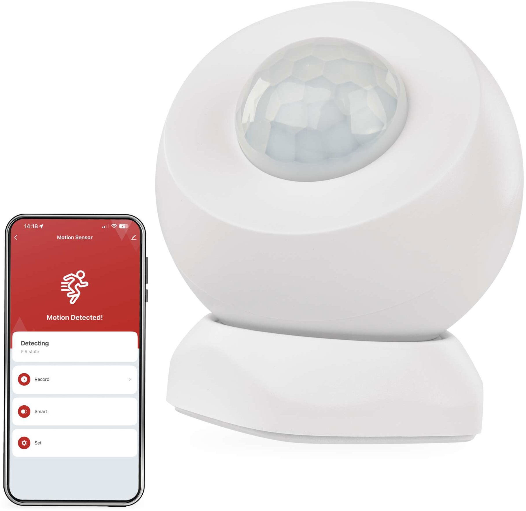EMOS GoSmart PIR senzor (pohybové čidlo) IP20, 60°, ZigBee