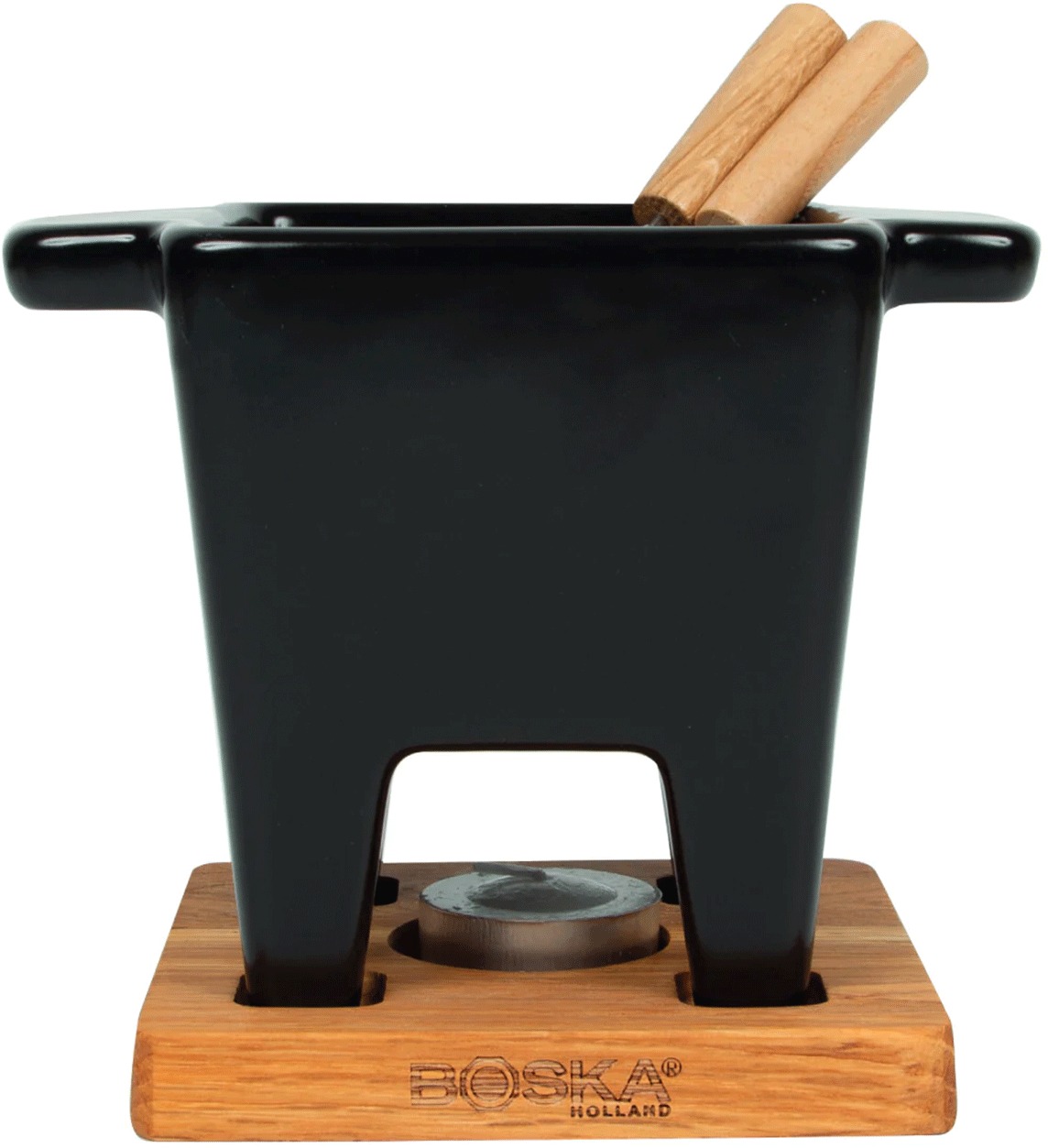 BOSKA Elegantní mini fondue set s ohřevem