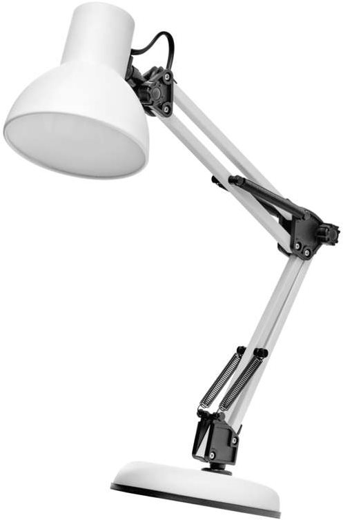 Stolní lampa EMOS Lucas bílá