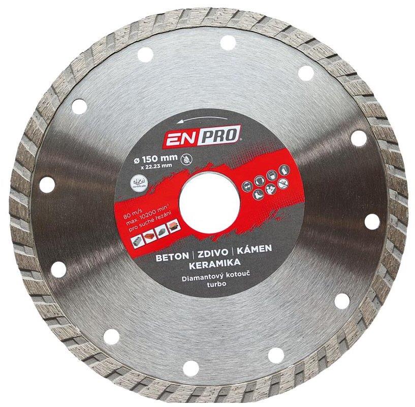 Enpro Kotouč diamantový Turbo 150 × 1,4 × 22,3 mm
