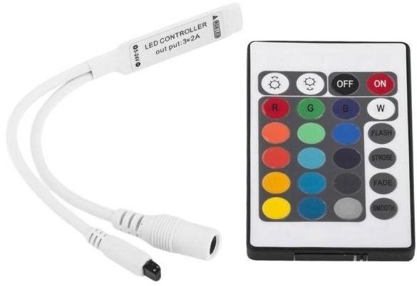 Ovladač RGB pásku 72W s dálkovým ovládáním