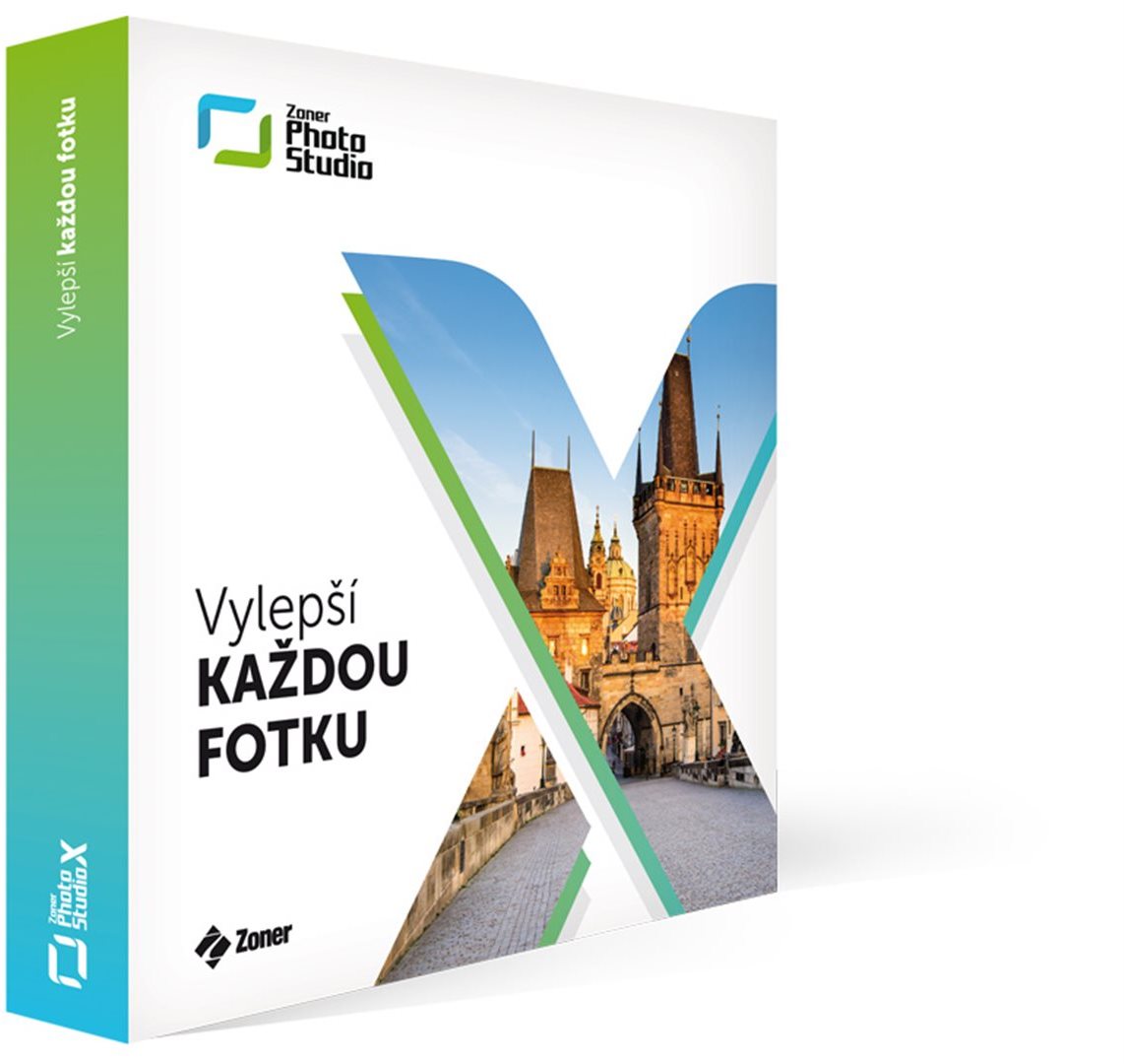 Zoner Photo Studio X pro 1 uživatele na 1 rok (elektronická licence)