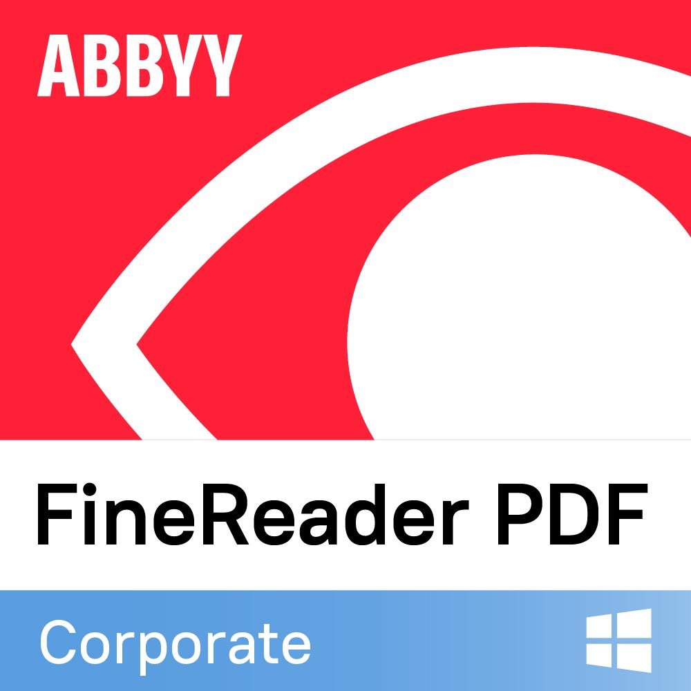 ABBYY FineReader PDF Corporate - software pro správu PDF dokumentů