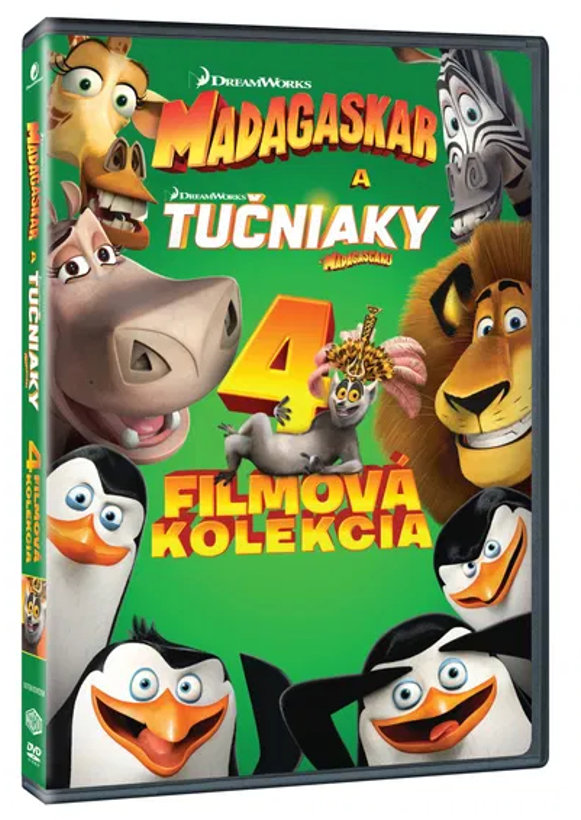 Madagaskar 1.-3. + Tučniaky z Madagaskaru kolekcia