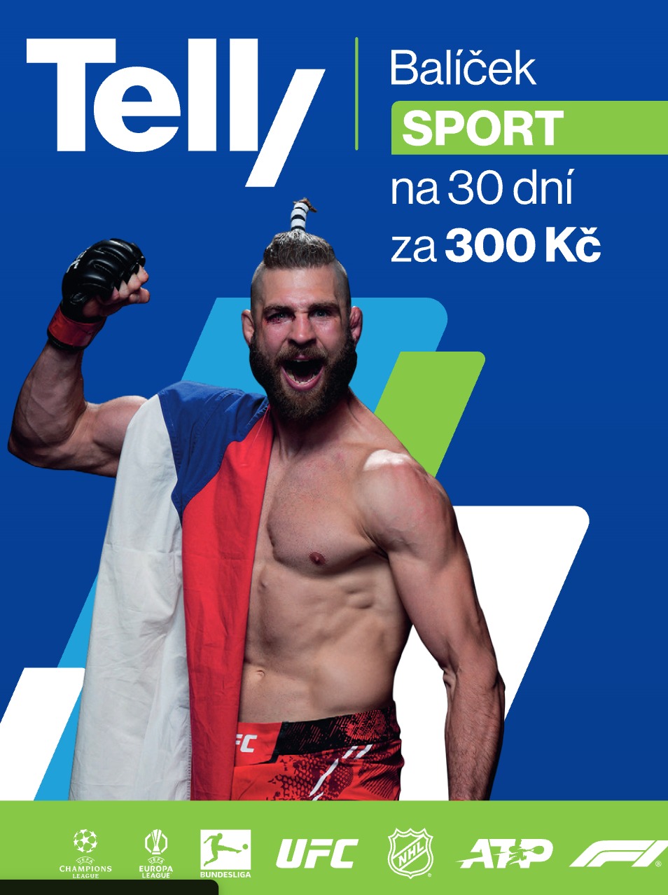TELLY Sportovní balíček 30 dnů