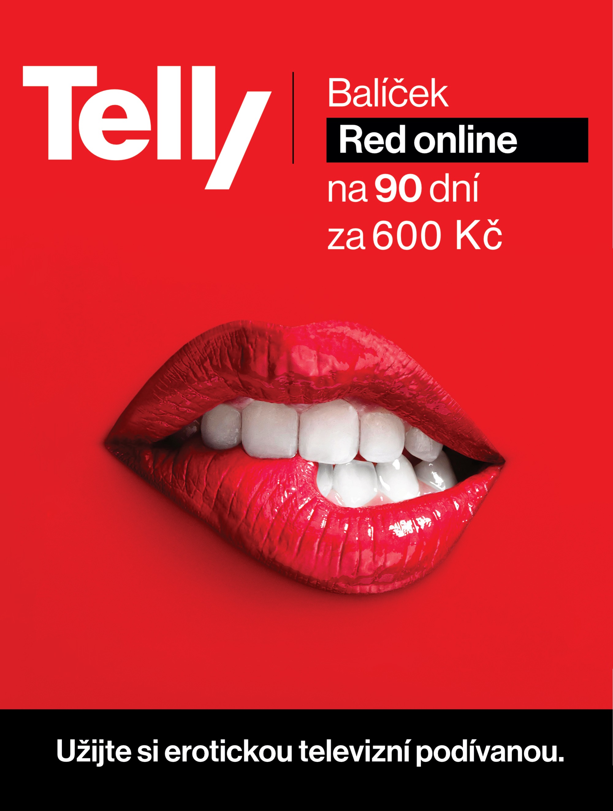 TELLY RED balíček - předplatné 3 měsíce