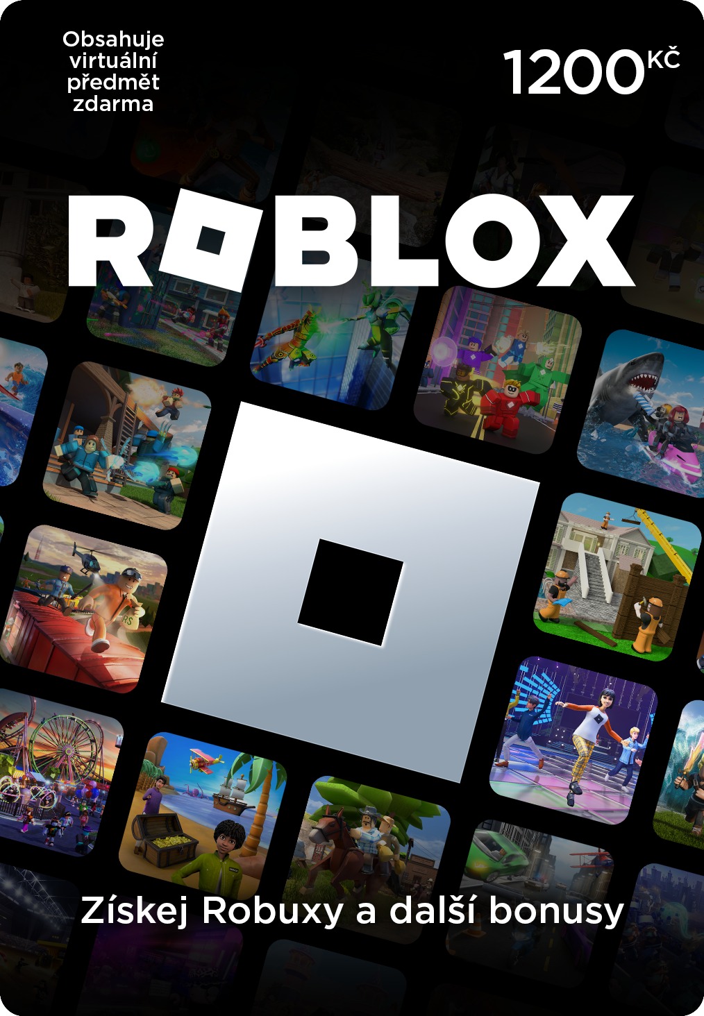 Roblox předplacená karta 1200Kč