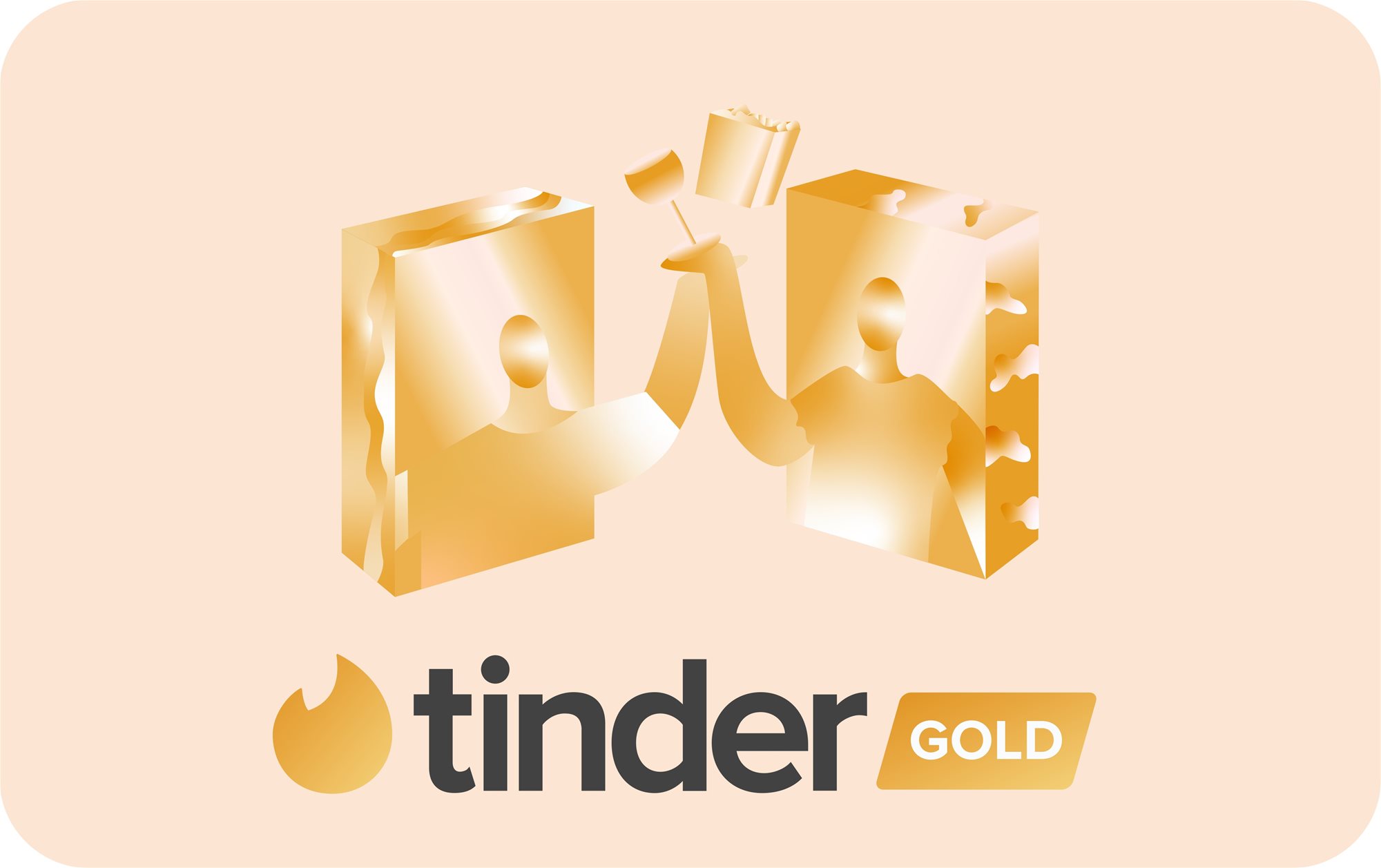 Tinder Gold One Month Voucher
