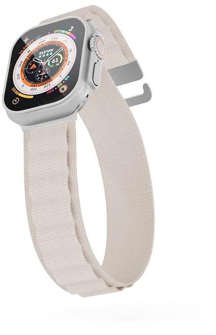 Epico Alpine Loop pásek pro Apple Watch SE/Series 1-9 (38/40/41mm)/10-11 (42mm) - slonovinová