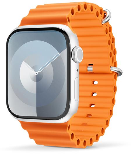 Epico Ocean řemínek pro Apple Watch SE/Series 1-9 (42/44/45mm)/10-11 (46mm)/Ultra (49mm) - oranžová