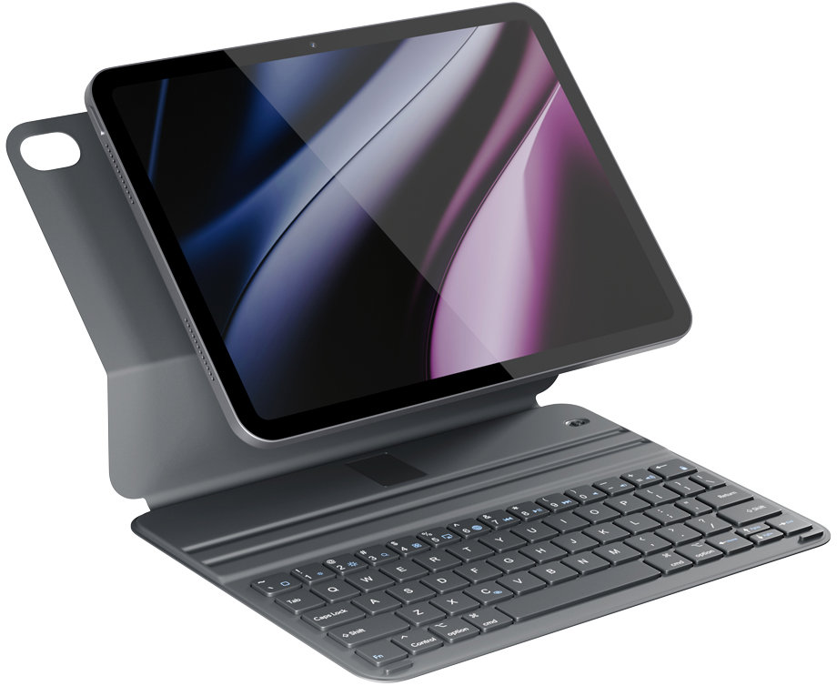 Epico UltraBoard EK20 pro Apple iPad 10,9" (2022)/11" (A16) - CZ - šedá