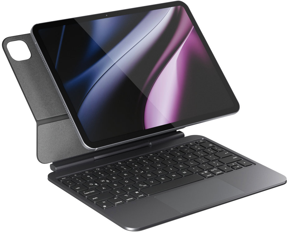 Epico hliníková klávesnice s pouzdrem EK40 iPad Pro 12,9" (3.-6. gen)/Air 13" (M2-M4) - CZ