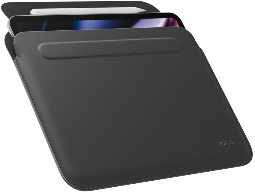 Epico TechGrain Sleeve iPad Pro 11" (1.-4. gen)/Air 10,9" (A14-M1)/Air 11" (M2-M4)/iPad A16 - černá